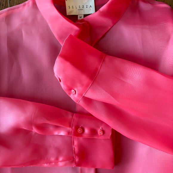 Selezza London Shirt. Size M. Red. NWOT. - Picture 8 of 8